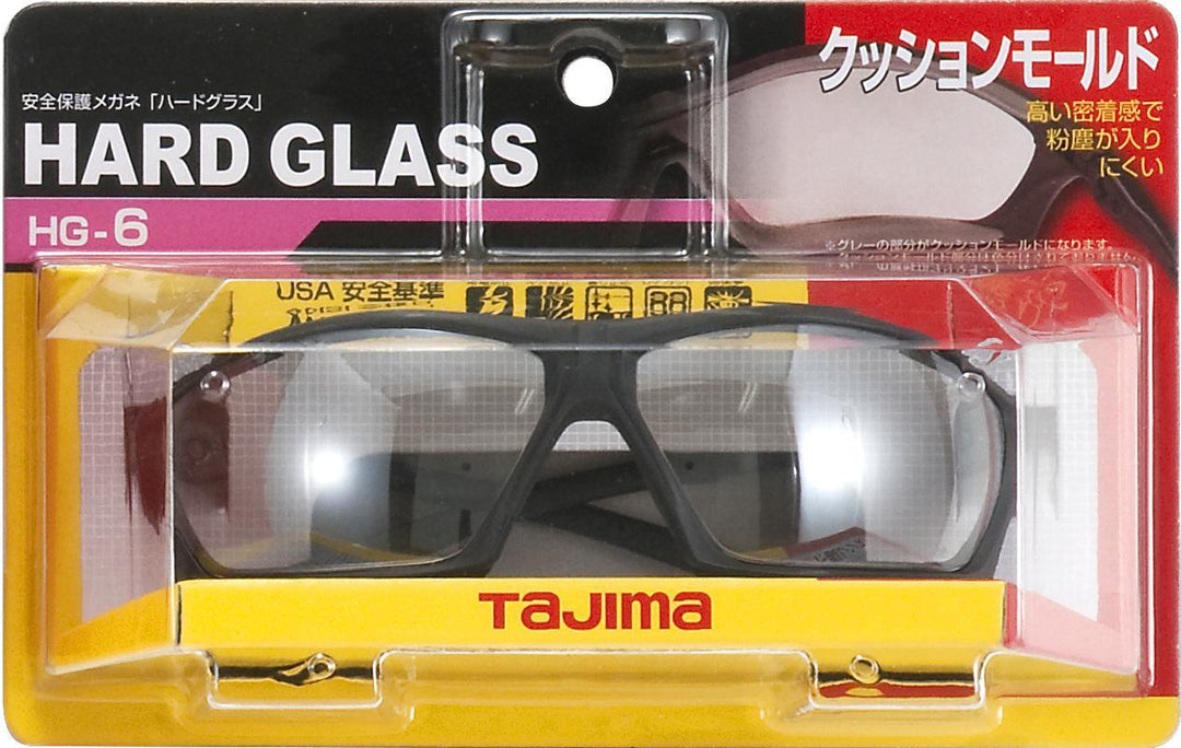 [HG-6C] タジマ(TAJIMA) ハードグラスHG-6 クリア 単品1個