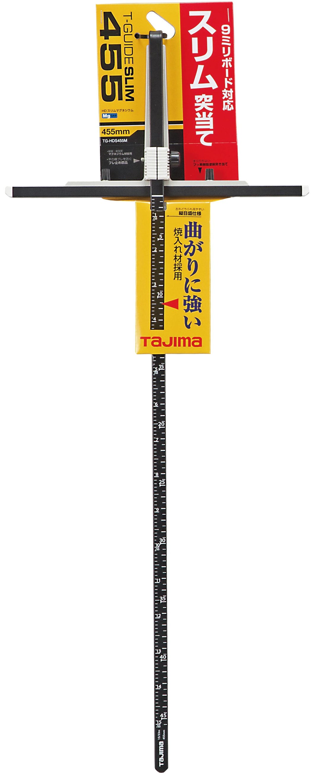 [TG-HDS151M〜TG-HDS606M] タジマ(TAJIMA) 丸鋸用T型定規 Tガイドスリム 単品（全4サイズ）
