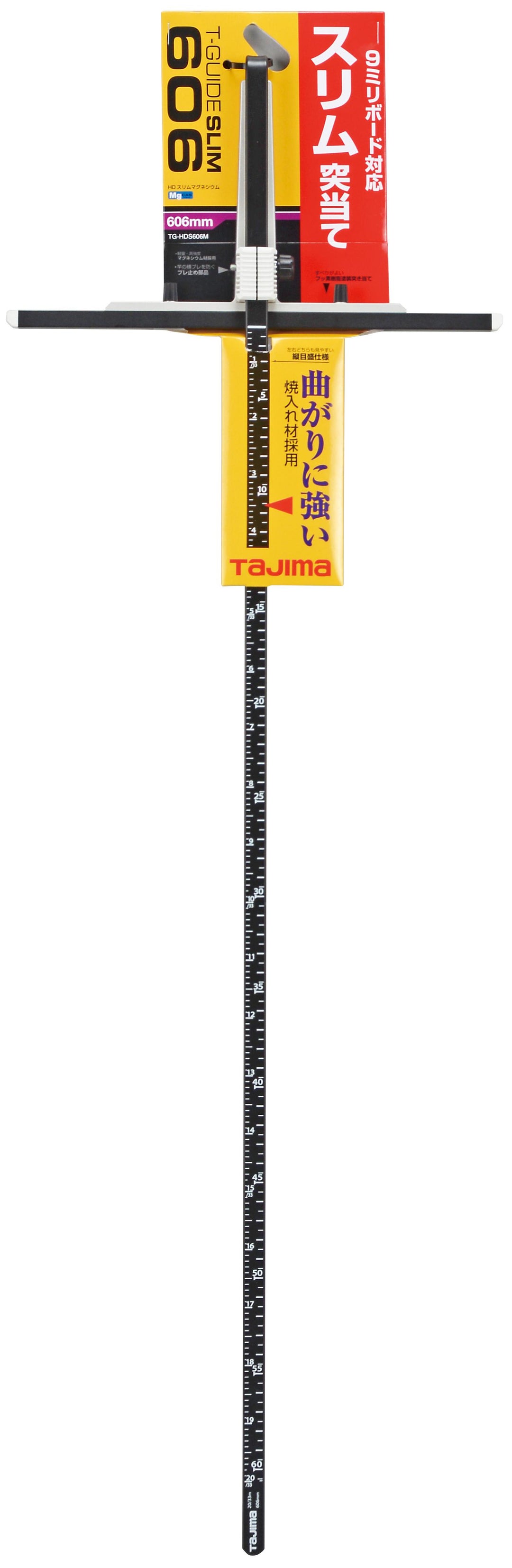 [TG-HDS151M〜TG-HDS606M] タジマ(TAJIMA) 丸鋸用T型定規 Tガイドスリム 単品（全4サイズ）