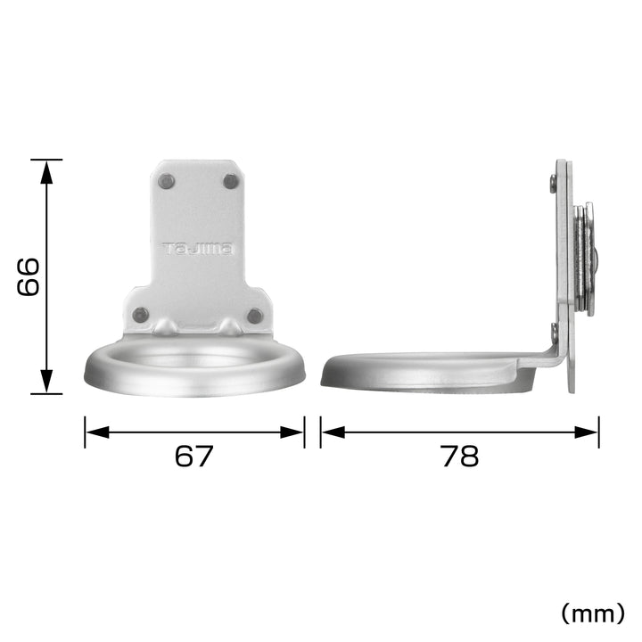 [SFKHA-H1] タジマ(TAJIMA) セフ工具ホルダーアルミ ハンマー1穴 単品1個