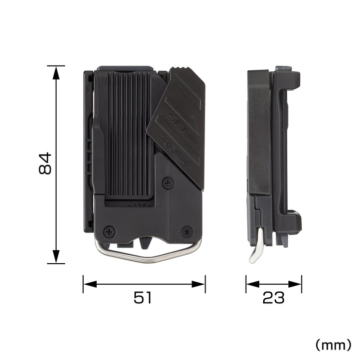 [SF-CHLD〜SF-CHLDS2M] タジマ(TAJIMA) セフホルダー胴ベルト用 樹脂 右用 単品（全2サイズ）