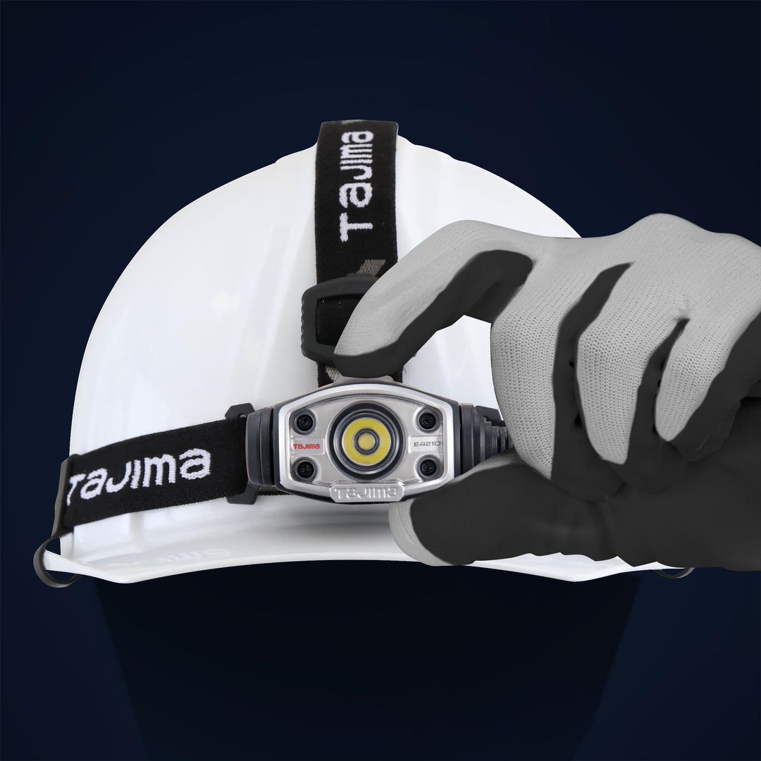 [LE-E421D-SP] タジマ(TAJIMA) ヘッドライト ED 420lm 大径照射 3730セット セット品2点