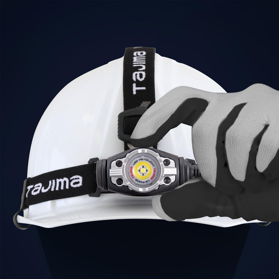[LE-F281D-GR〜LE-F501D] タジマ(TAJIMA) ヘッドライト FD 大径照射 単品（全7種）