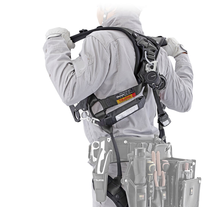 [A1HAKR-WL8BK] タジマ(TAJIMA) ハオルハーネスHA KRL8ダブルセット セット品2点