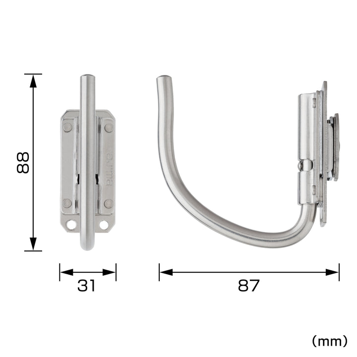 [SFSKHS-JF] タジマ(TAJIMA) セフ工具ホルダーステン スリムJフック 折りたたみ 単品1個