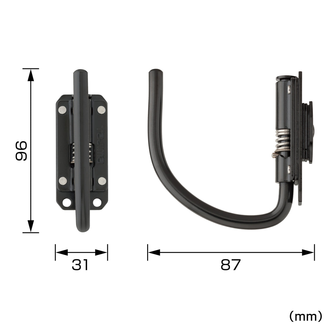 [SFSKHI-JF] タジマ(TAJIMA) セフ工具ホルダースチール スリムJフック 折りたたみ 単品1個