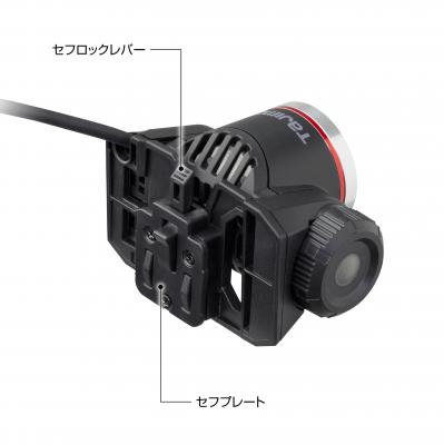タジマ セフメットヘッドライト KJSブースト1000lm フラッド照射ユニット 標準