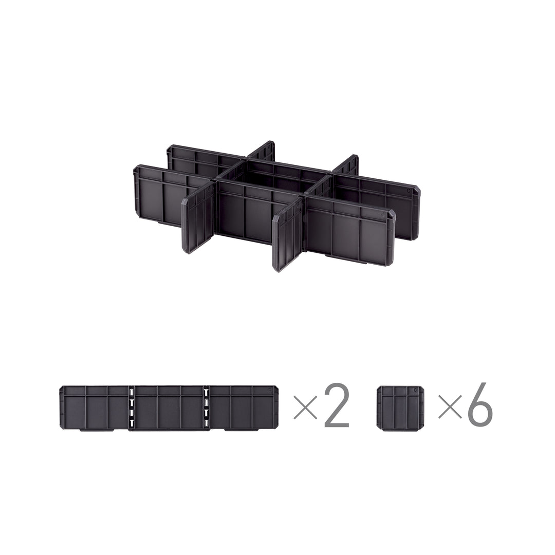 [TB-HBOXCSTP] タジマ(TAJIMA) フタ付き仕切りトレイ用 仕切りセット 単品1個