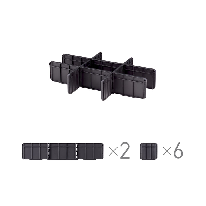 [TB-HBOXCSTP] タジマ(TAJIMA) フタ付き仕切りトレイ用 仕切りセット 単品1個