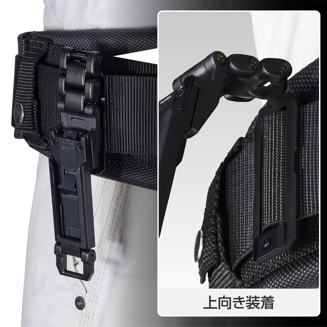 [SFP-BL2BK〜SFP-BL2SI] タジマ(TAJIMA) カスタムセフホルダー用ベルトループプレート 単品（全2色）