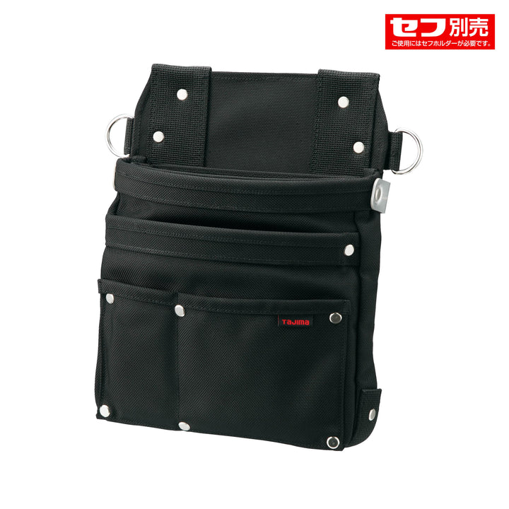タジマ(TAJIMA) セフツイン腰袋 ナイロン コーデュラ 釘袋3段大 単品1個