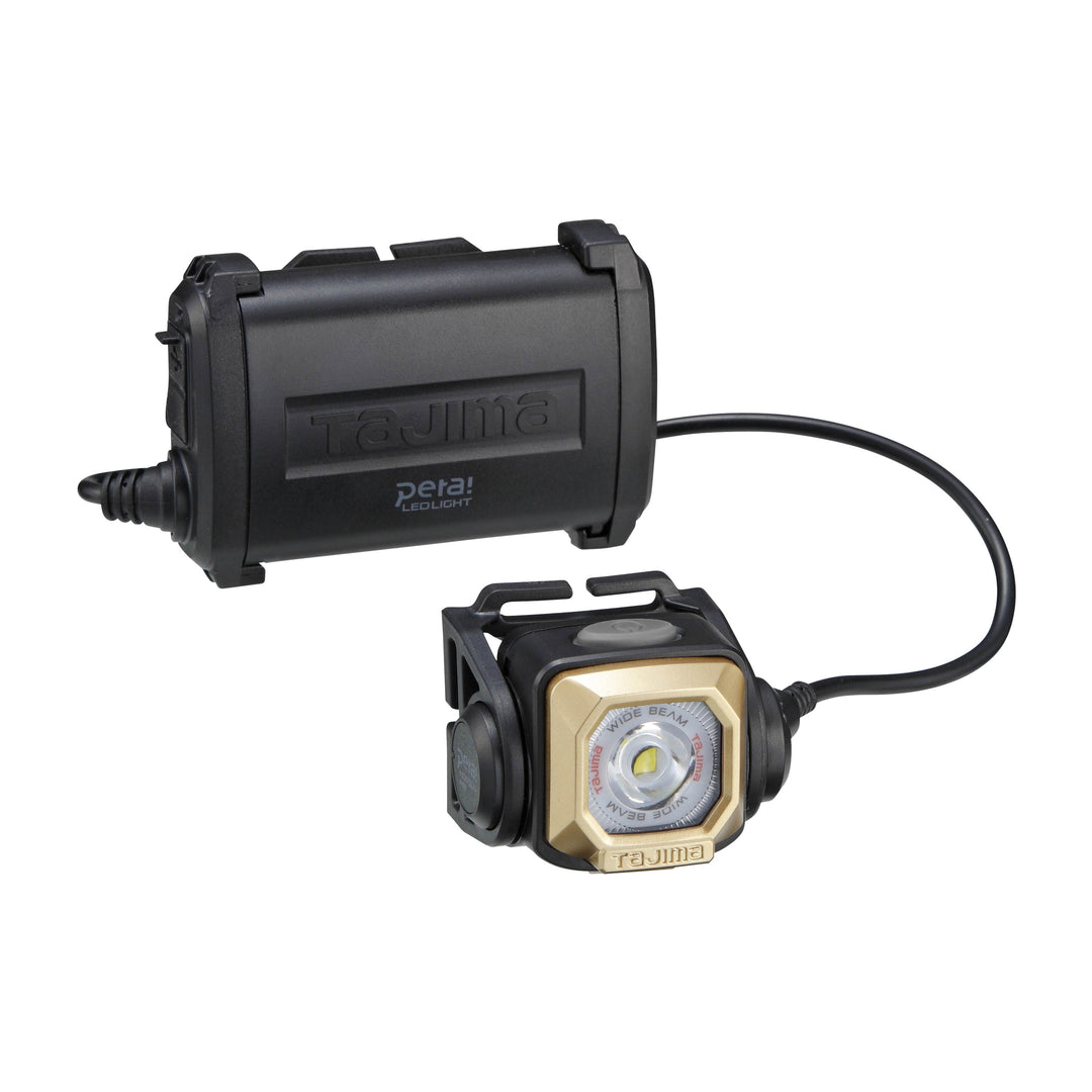 [NDS50A-H18] タジマ(TAJIMA) ヘッドライト NDS 500lm 大径照射 3718セット セット品2点