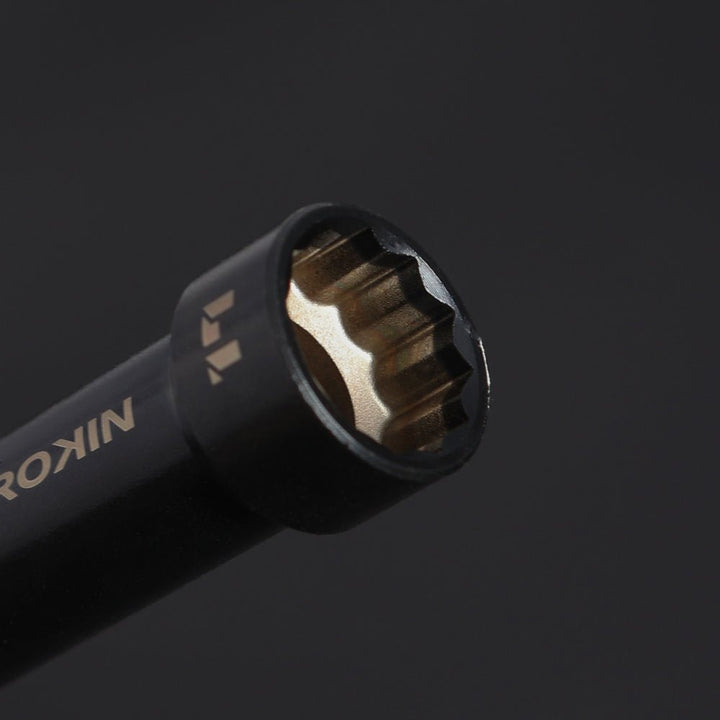 [506-17K-BG] KUROKIN 黒金(Black & Gold) 首振りレースウェイソケット 単品1個 - MisakaZoo