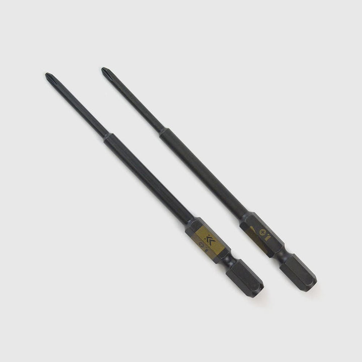 [5102D-100-BG] KUROKIN 黒金(Black & Gold) 段付ビット（２本組）+1×100mm 1セット - MisakaZoo
