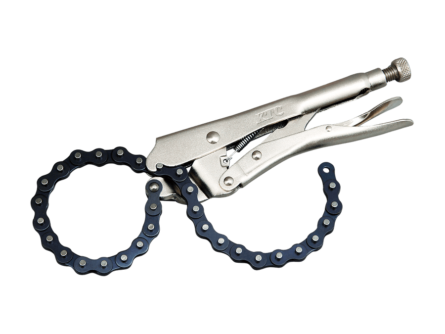 [510R] KTC(京都機械工具)ロッキングプライヤ チェンクランプ（全長210mm・チェン長450mm） 単品1本 - MisakaZoo