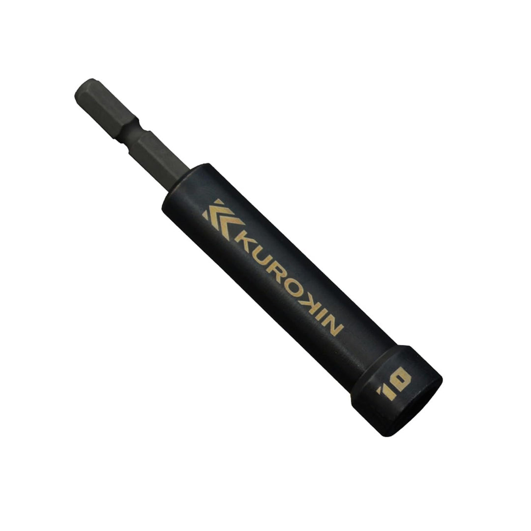 [512-10-BG] KUROKIN (Black & Gold) Semi-Long Socket H10×90mm