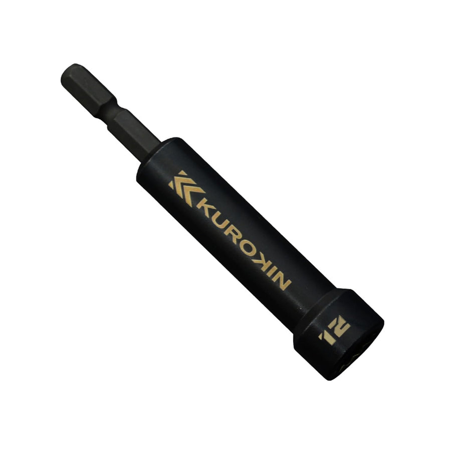 [512-12-BG] KUROKIN 黒金(Black & Gold) セミロングソケット H12×90 単品1個 - MisakaZoo