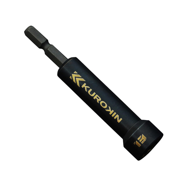 [512-13-BG] KUROKIN 黒金(Black & Gold) セミロングソケット H13×90 単品1個 - MisakaZoo