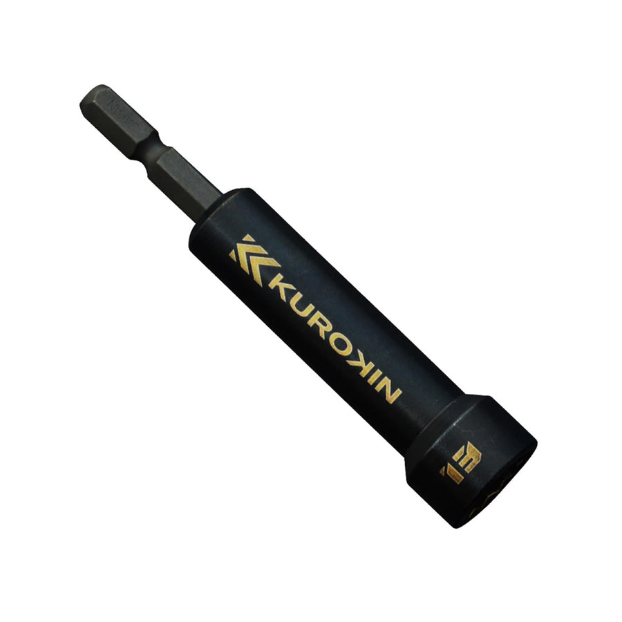 [512-13-BG] KUROKIN 黒金(Black & Gold) セミロングソケット H13×90 単品1個 - MisakaZoo