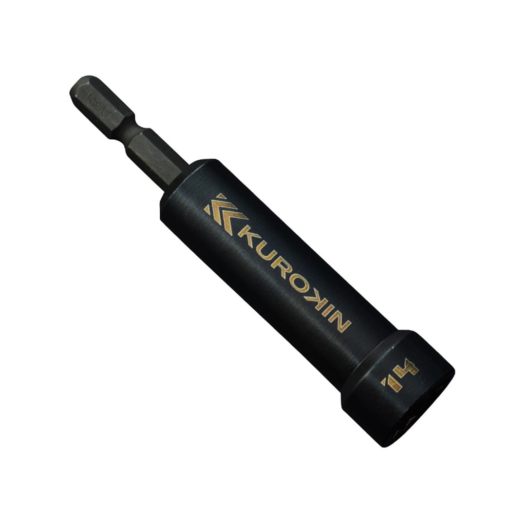 [512-14-BG] KUROKIN 黒金(Black & Gold) セミロングソケット H14×90 単品1個 - MisakaZoo