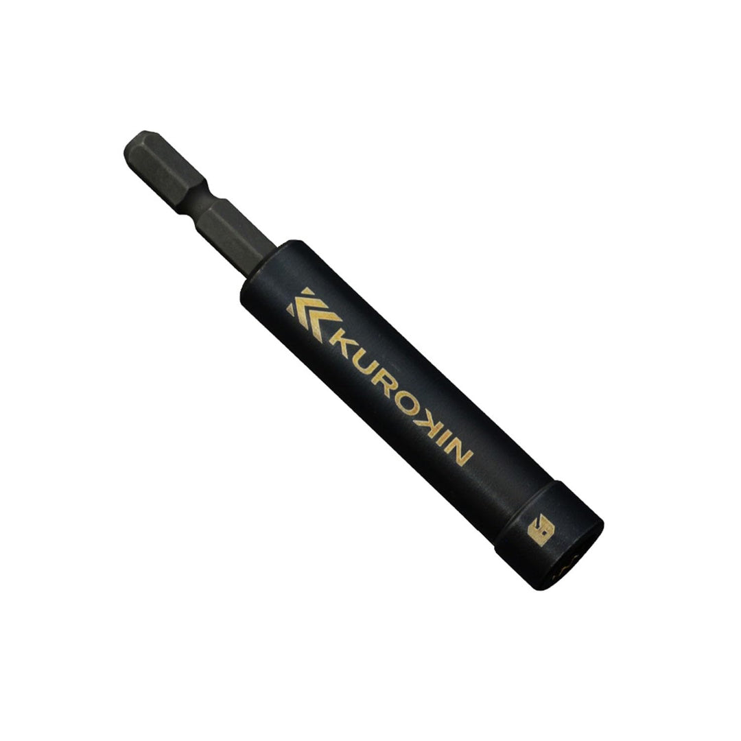 [512-8-BG] KUROKIN 黒金(Black & Gold) セミロングソケット H8×90 単品1個 - MisakaZoo