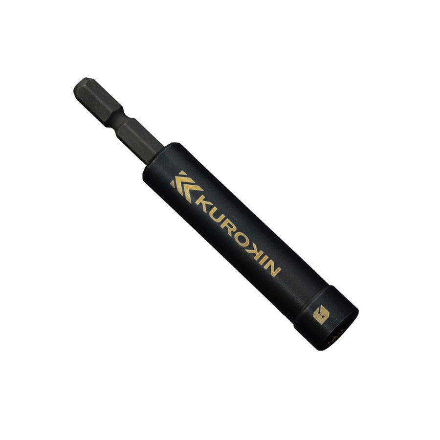[512-8-BG] KUROKIN 黒金(Black & Gold) セミロングソケット H8×90 単品1個 - MisakaZoo