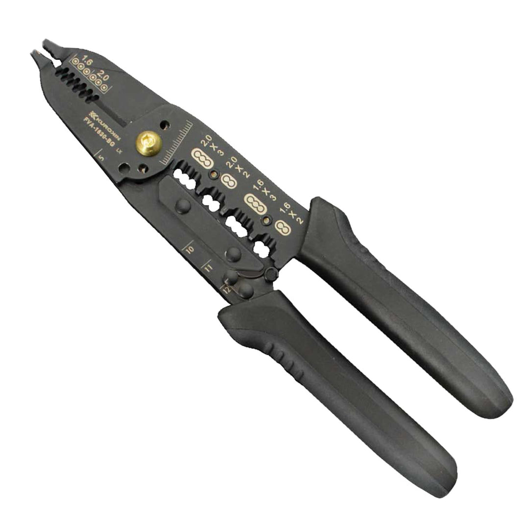 [FVA-1630-BG] KUROKIN 黒金(Black & Gold) 電工VAストリッパ 単品1丁