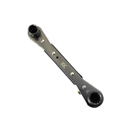 [FRS-12-BG] KUROKIN 黒金(Black & Gold) 板ラチェットレンチ 単品1丁
