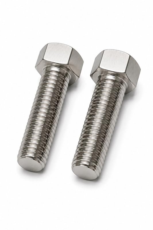 [MisakaZoo 2本セット品 MO-Pack] ステンレス六角ボルト 3/8インチ×30mm 2本セット SUS304 ステンレス - MisakaZoo