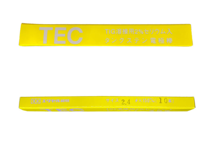 [MisakaZoo 2本入 MO-Pack] エクセル貿易 TECセリウム TIG溶接用 タングステン電極棒 φ2.4×150mm - MisakaZoo