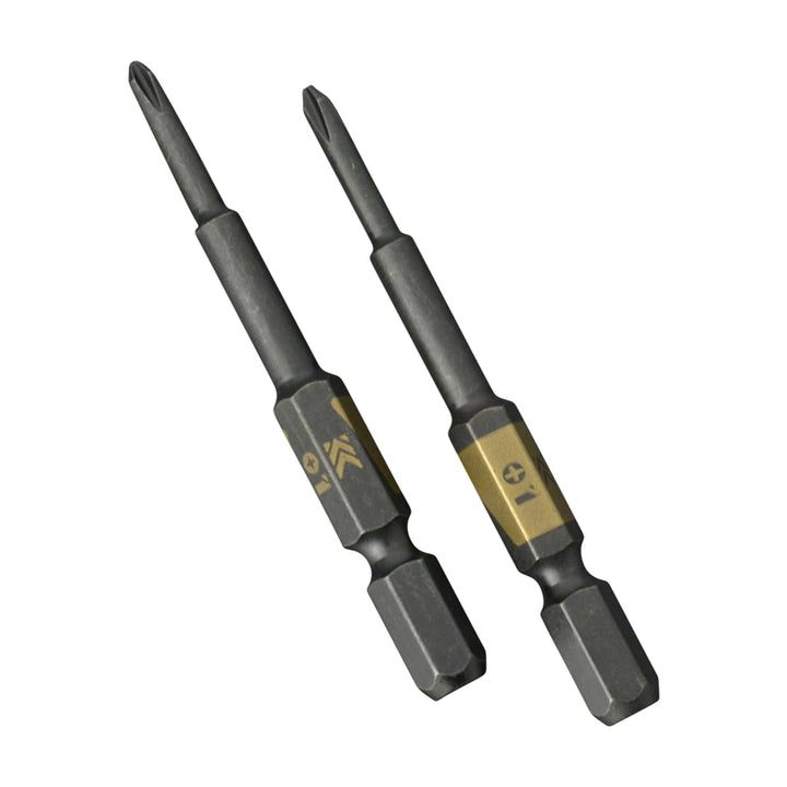 [5102D-65-BG] KUROKIN 黒金(Black & Gold) 段付ビット（２本組）+1×65mm 1セット