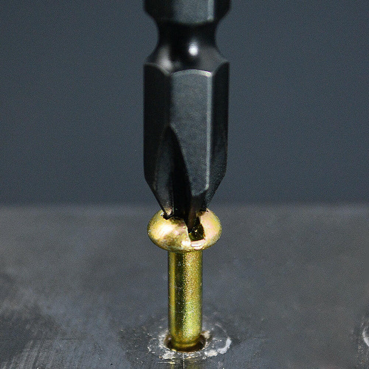 [5202-110-BG] KUROKIN 黒金(Black & Gold) 両頭ビット（２本組）+2×110mm 1セット - MisakaZoo