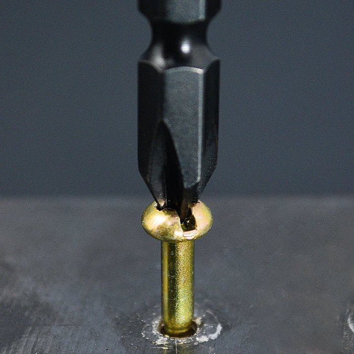 [5202-110-BG] KUROKIN 黒金(Black & Gold) 両頭ビット（２本組）+2×110mm 1セット - MisakaZoo