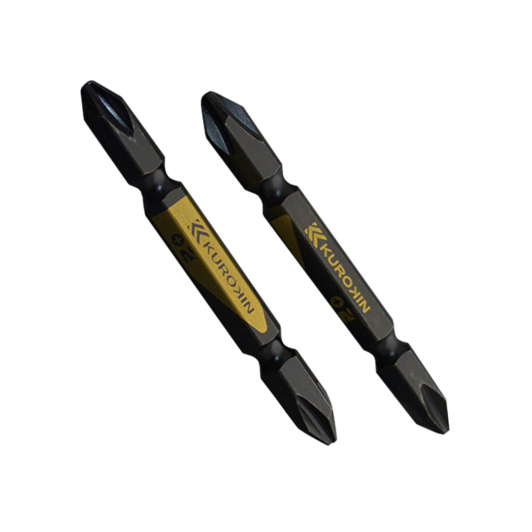[5202-65-BG] KUROKIN 黒金(Black & Gold) 両頭ビット（２本組）+2×65mm 1セット - MisakaZoo