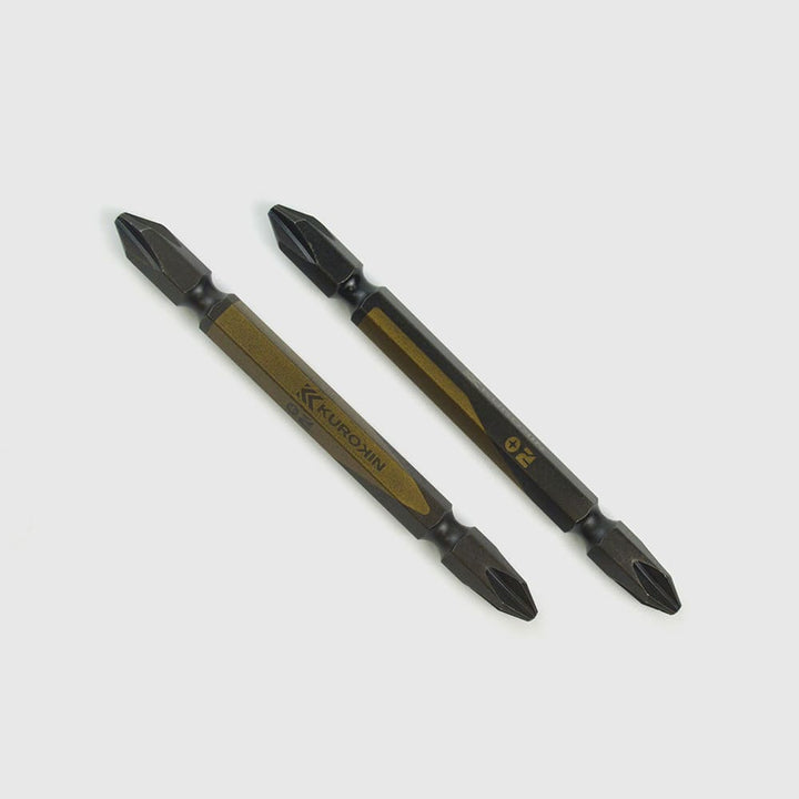 [5202-82-BG] KUROKIN 黒金(Black & Gold) 両頭ビット（２本組）+2×82mm 1セット - MisakaZoo
