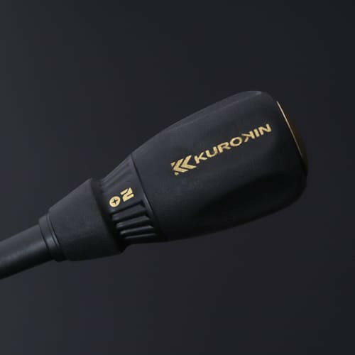 [566K-BG] KUROKIN 黒金(Black & Gold) 貫通ドライバー -6×150mm 単品1個