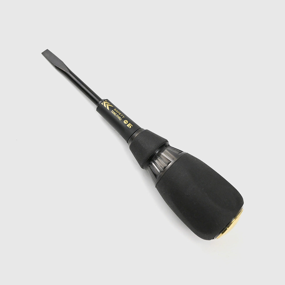[564SK-BG] KUROKIN 黒金(Black & Gold) 安全貫通ドライバー -6×100mm 単品1個