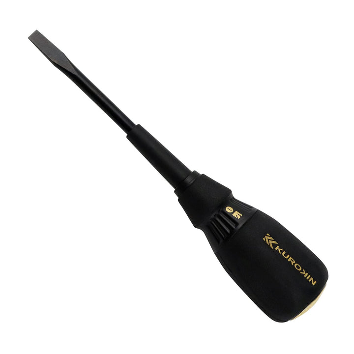 [564K-BG] KUROKIN 黒金(Black & Gold) 貫通ドライバー -6×100mm 単品1個 - MisakaZoo