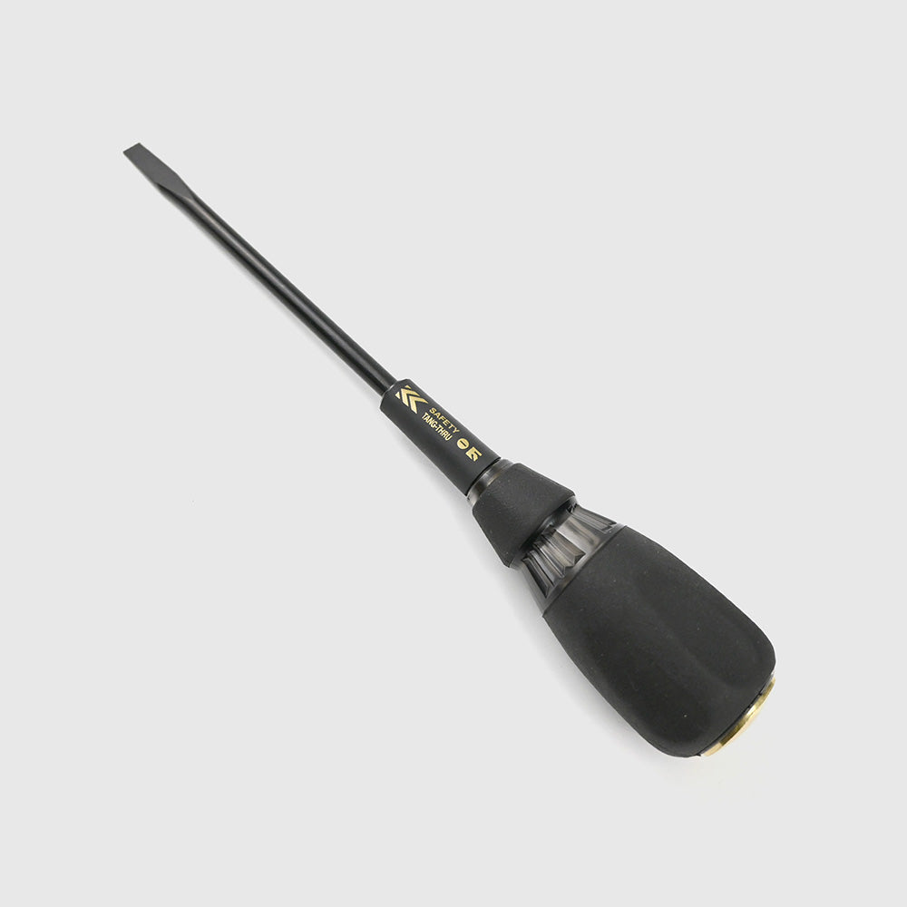 [566SK-BG] KUROKIN 黒金(Black & Gold) 安全貫通ドライバー -6×150mm 単品1個