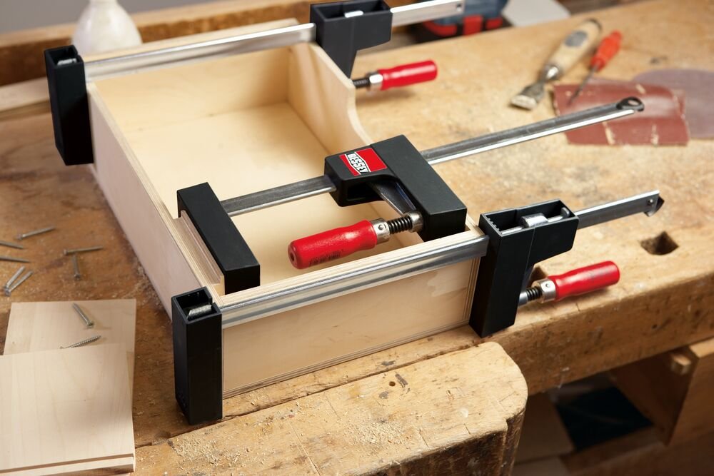 [6本セット品] ベッセイ(Bessey) 木工用クランプ UK - 16 3.8kg(0.62kg/本) - MisakaZoo