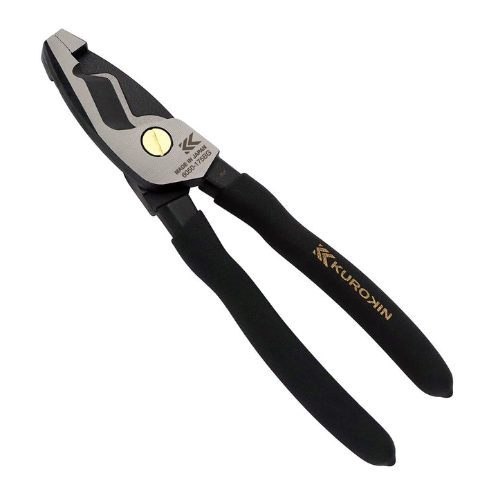 [6050-175BG] KUROKIN 黒金(Black & Gold) ケーブルペンチ175ｍｍ 単品1丁 - MisakaZoo