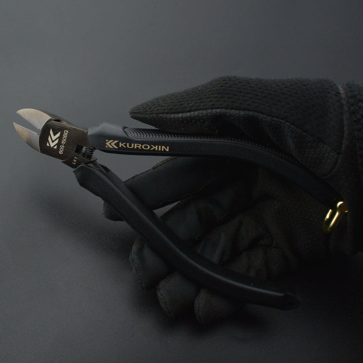 [60S-150BG] KUROKIN 黒金(Black & Gold) スタンダードニッパ 単品1丁 - MisakaZoo