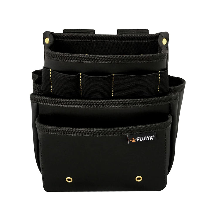 [PS-23BG] KUROKIN 黒金(Black & Gold) 腰袋スタンダード3段 単品1個