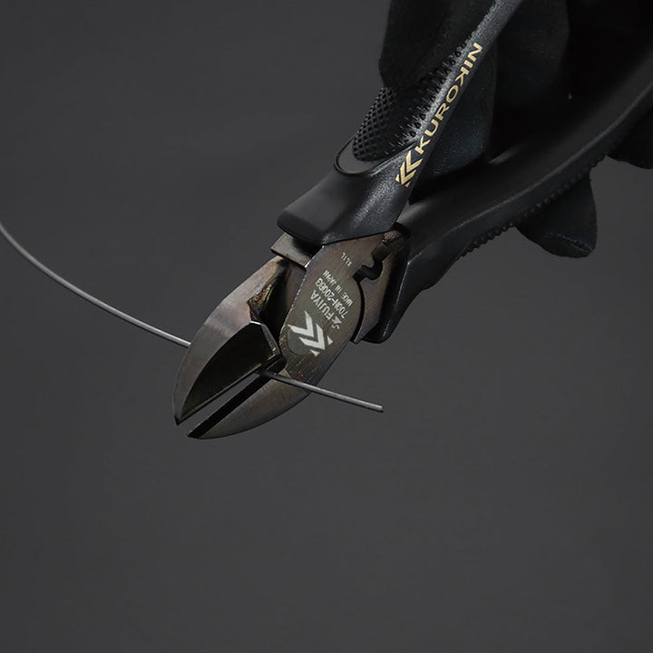 [700N-175BG] KUROKIN 黒金(Black & Gold) 偏芯強力ニッパ 175mm 単品1丁