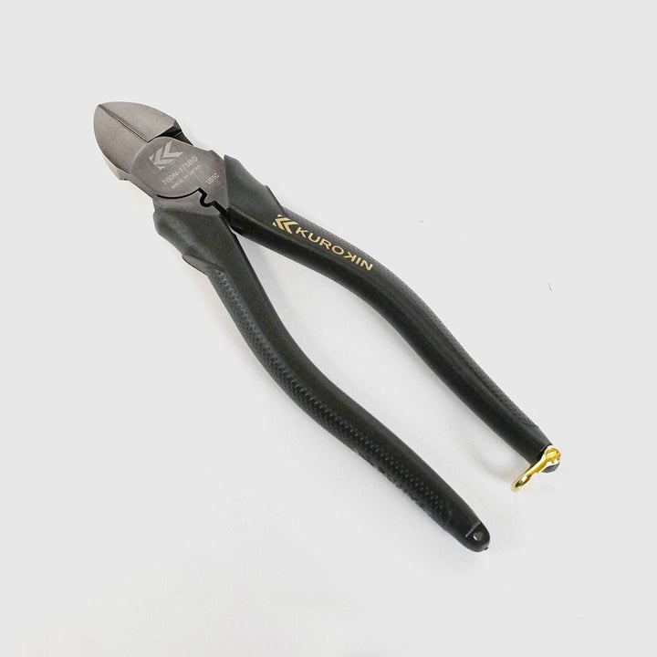 [760N-175BG] KUROKIN 黒金(Black & Gold) 偏芯強力ニッパ薄刃 175mm 単品1丁 - MisakaZoo