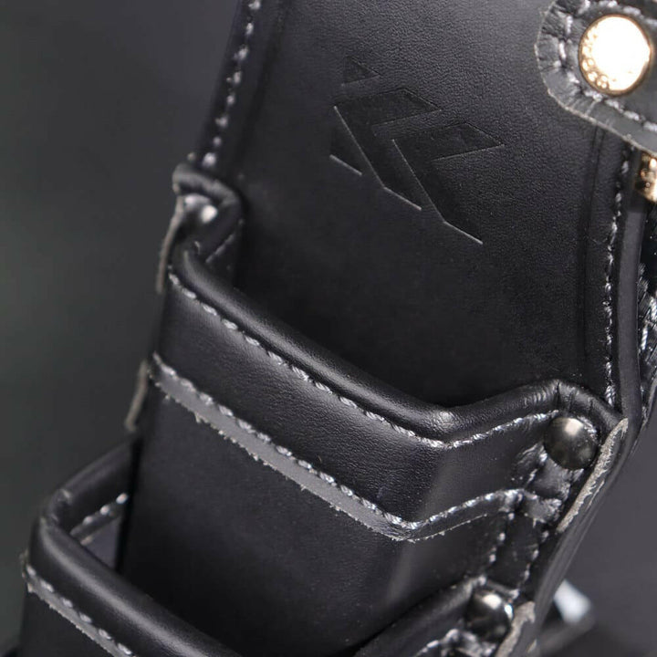 [AH-62BG] KUROKIN 黒金(Black & Gold) ホルダー2段 LIGHT PU LEATHER SERIES 単品1個