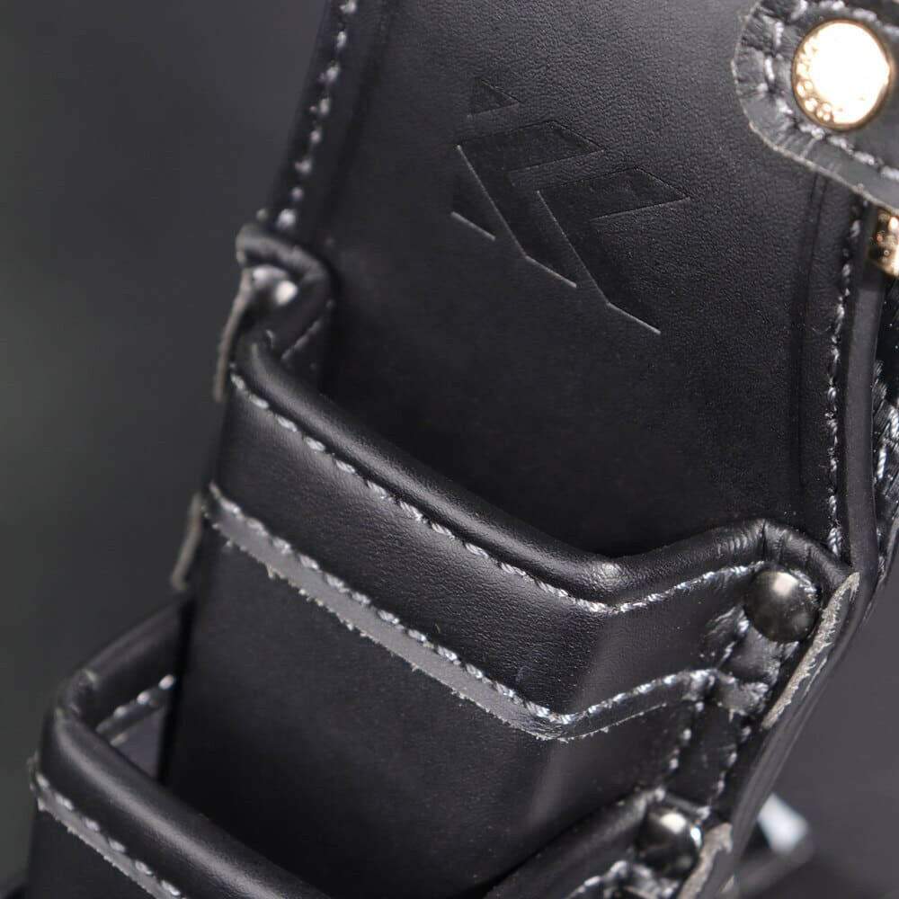 [AH-63BG] KUROKIN 黒金(Black & Gold) ホルダー3段 LIGHT PU LEATHER SERIES 単品1個