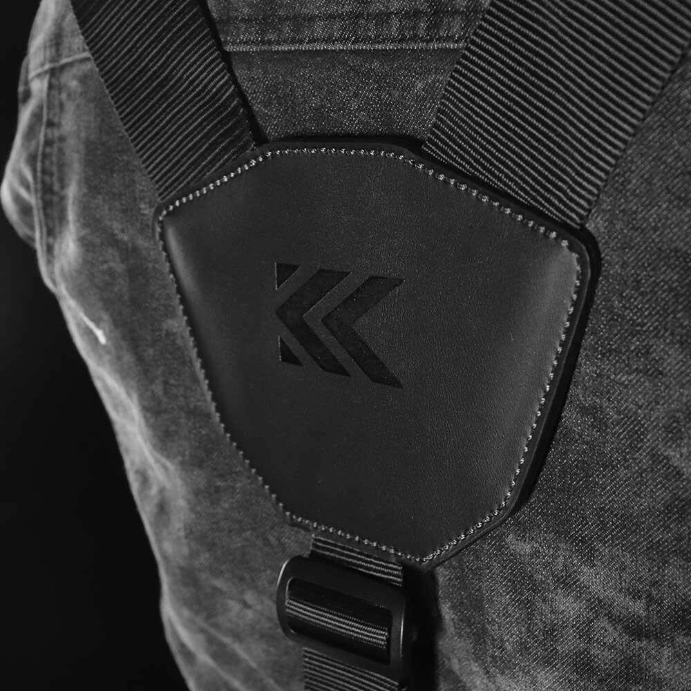[ASP-LBG] KUROKIN 黒金(Black & Gold) サスペンダーLサイズ 単品1個