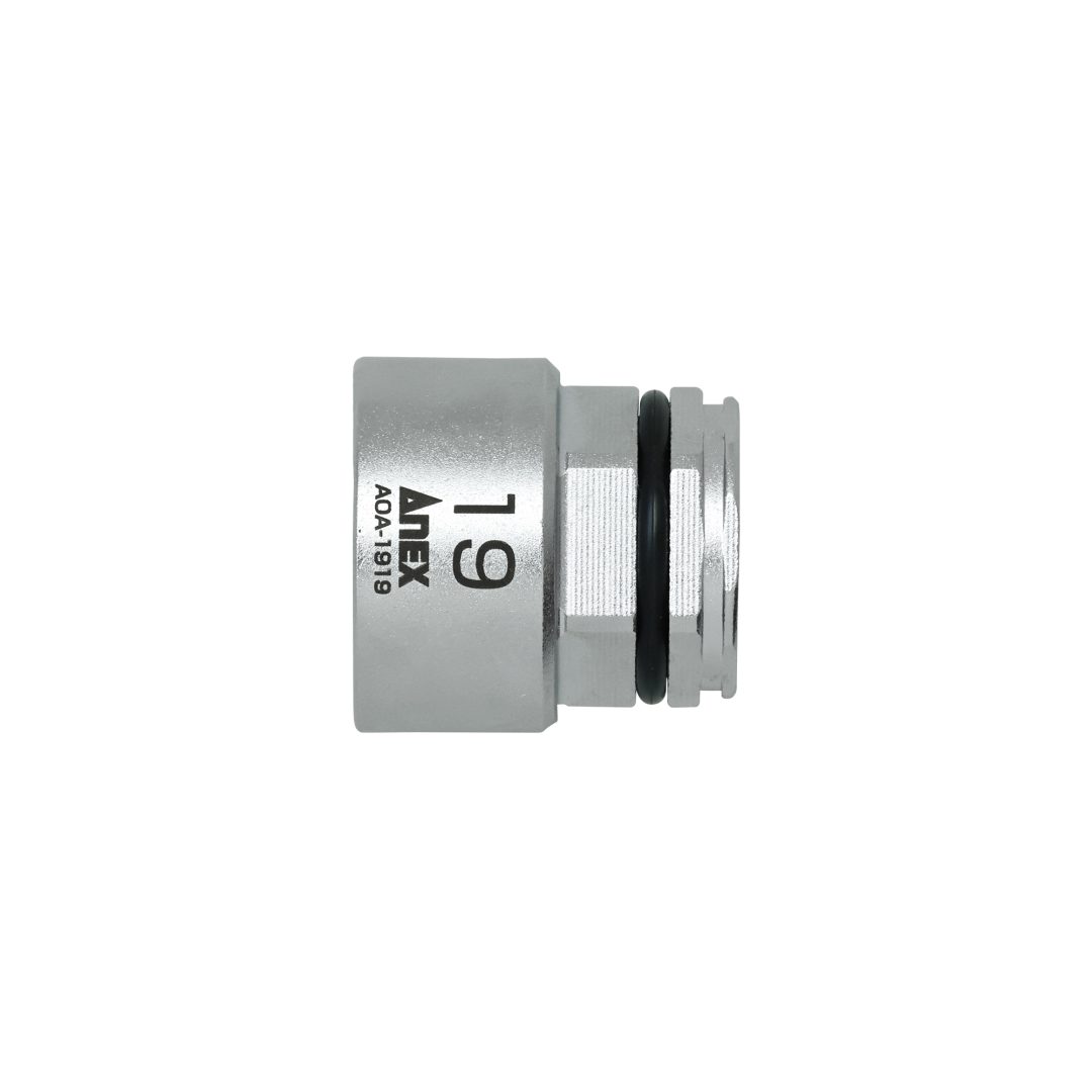 アネックス(Anex) AOA-1919 オフセットアダプター19ｍｍ用 Ｈ19ｍｍソケット