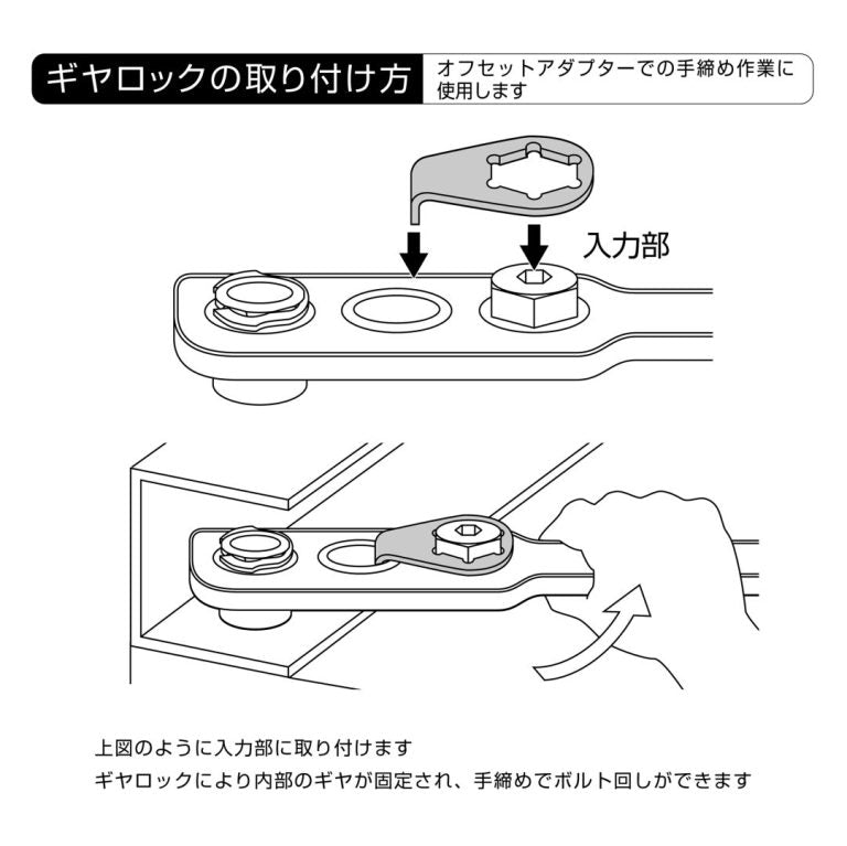 アネックス(Anex) AOA-19S2 オフセットアダプター19ｍｍ マルチセット